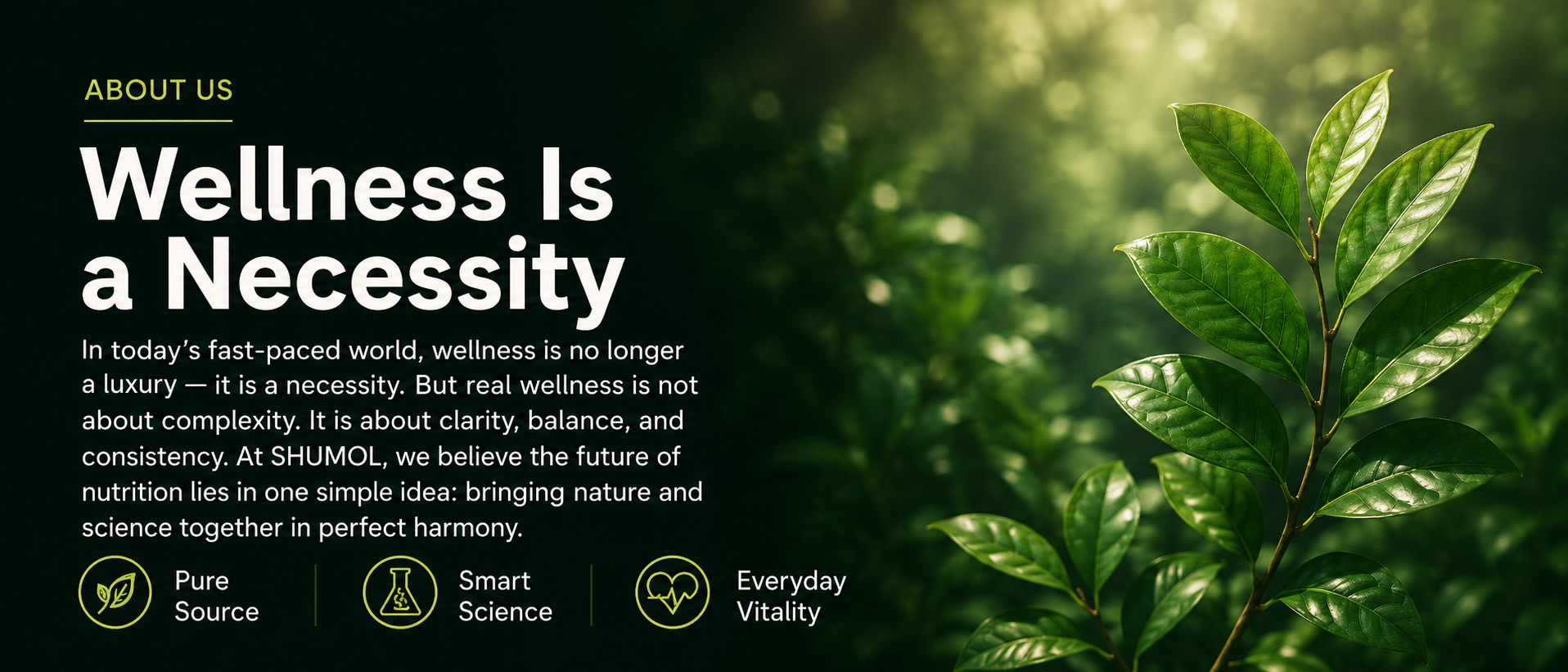 The Future of Wellness .Where Nature Meets Science