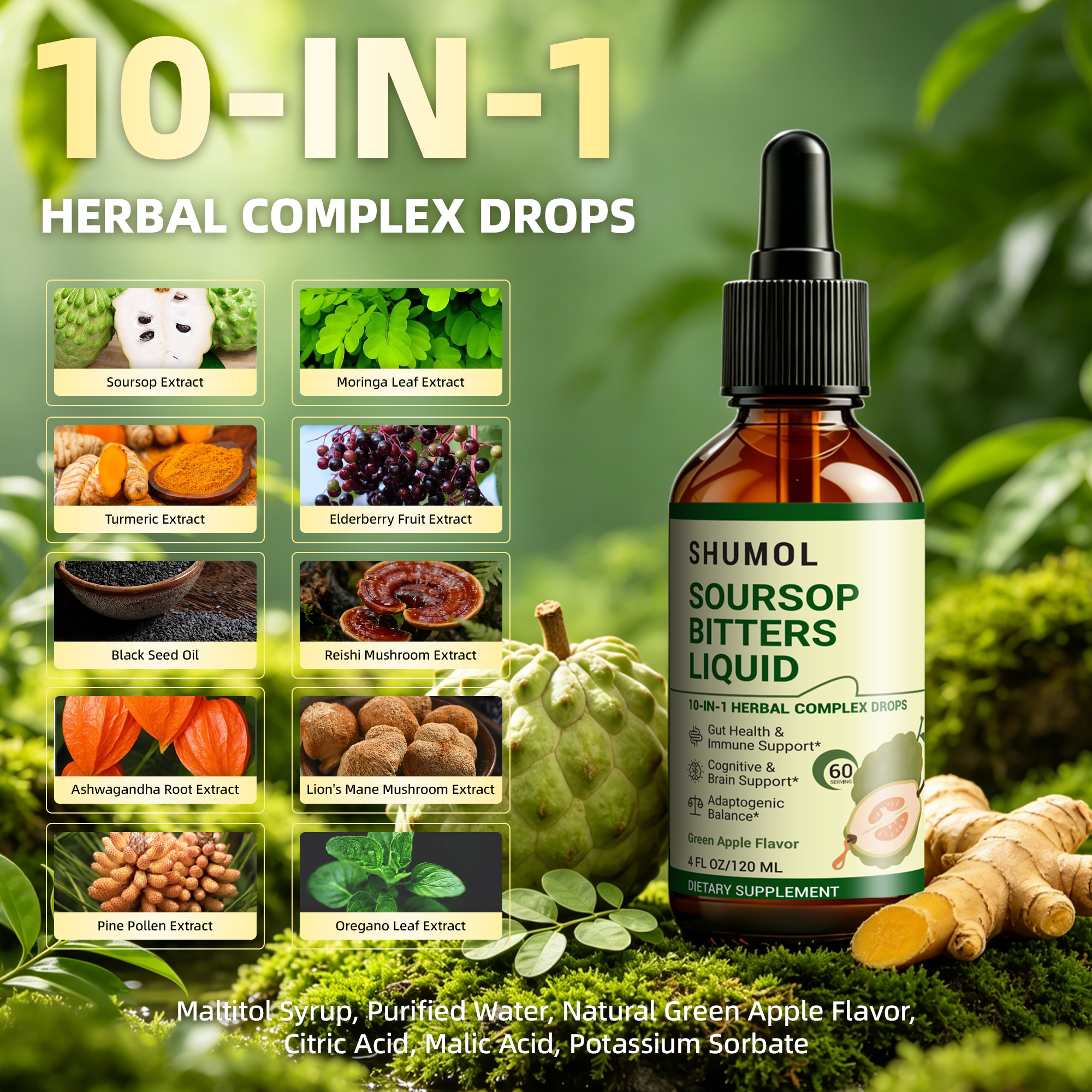 Soursop Bitters Liquid Drops