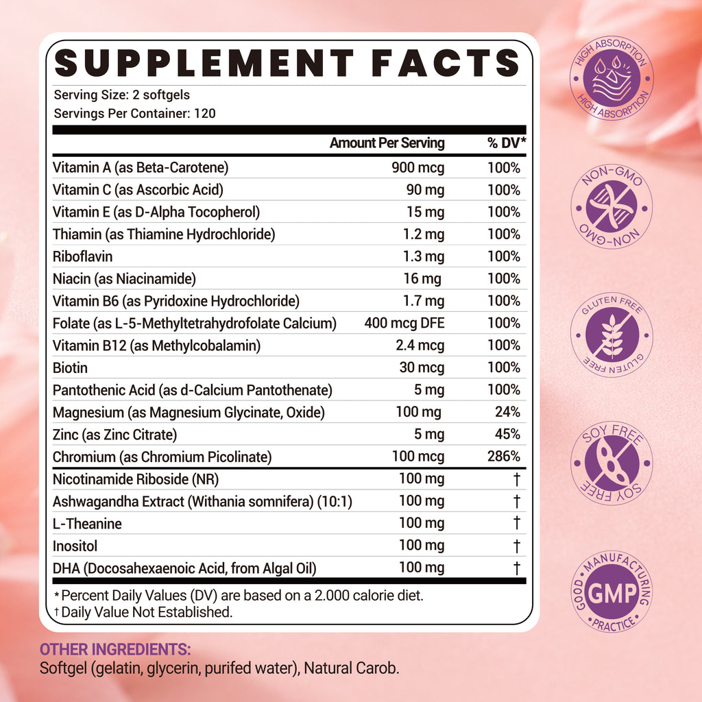 Women’s Daily Multivitamin Softgels