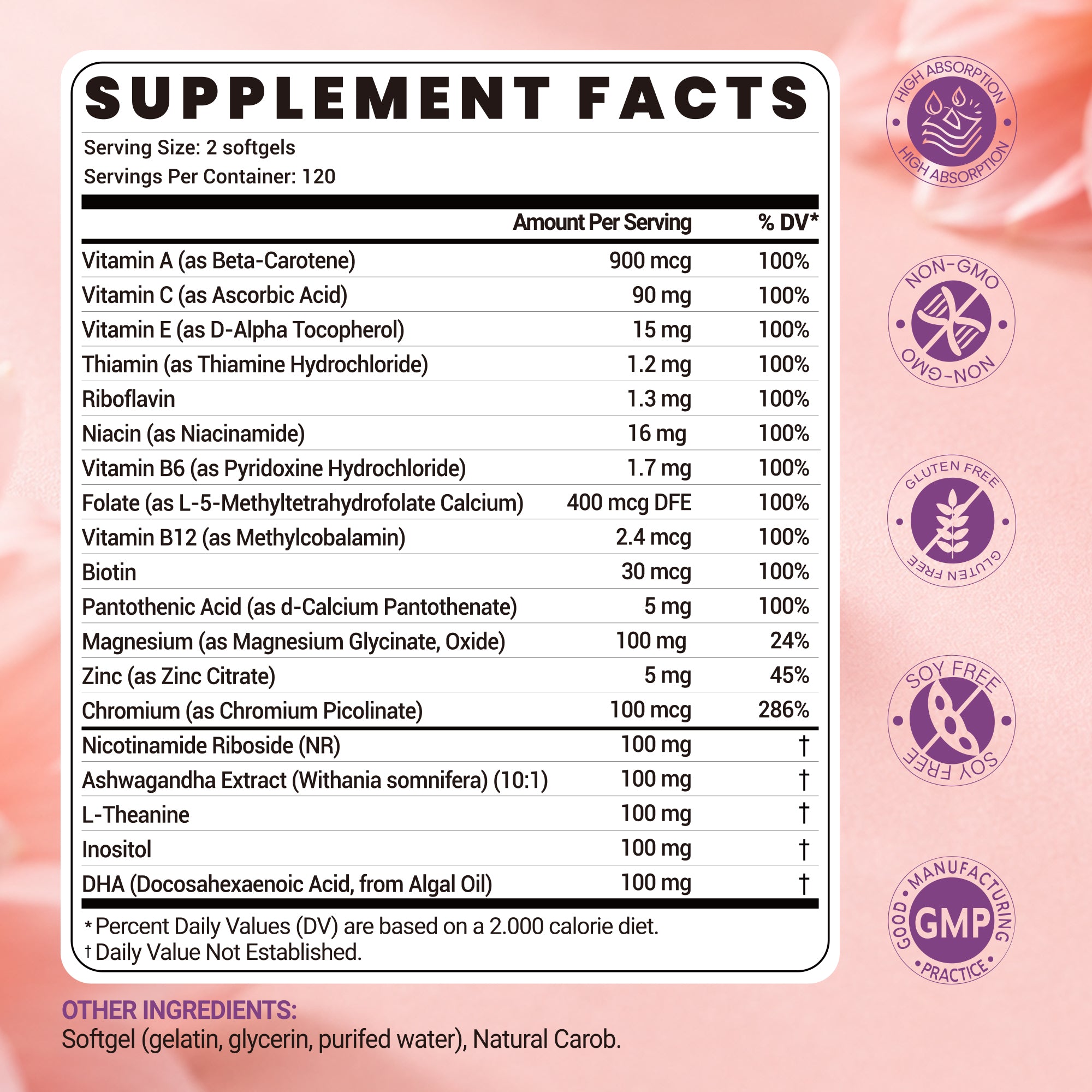 Women’s Daily Multivitamin Softgels