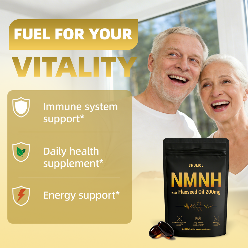 NMNH Softgels with Flaxseed Oil