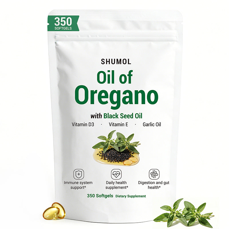 Oil of Oregano Softgels with Black Seed Oil