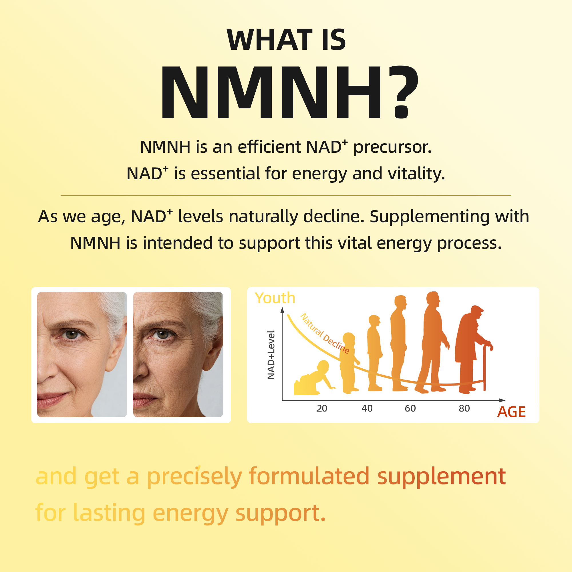 NMNH Softgels with Flaxseed Oil