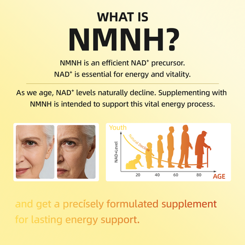 NMNH Softgels with Flaxseed Oil