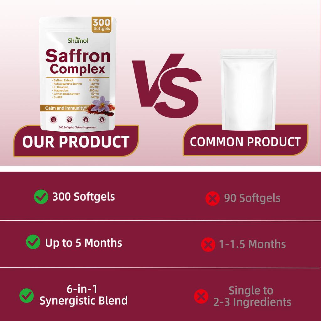 Saffron Complex Softgels